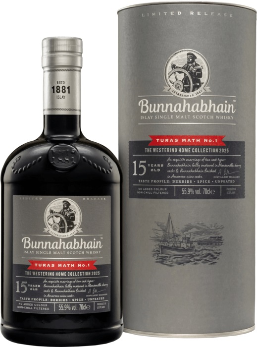 Bunnahabhain Turas Math No.1 15 ročná 55,9% 0,7l