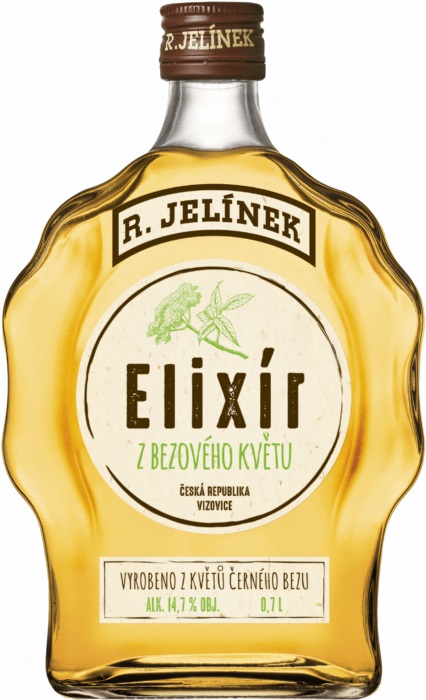 Rudolf Jelínek Elixír z bázového kvetu 14,7% 0,7l