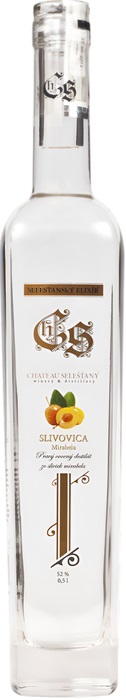 Chateau Selešťany Slivovica Mirabela 52% 0,5l
