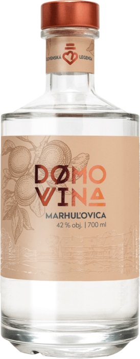 Domovina Marhuľovica 42% 0,7l