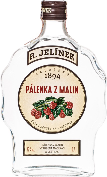 Rudolf Jelínek Pálenka z Malin 42% 0,7l