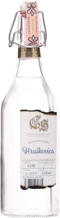 Chateau Selešťany Hontianska parádna Hruškovica 45% 0,5l