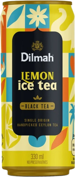 Dilmah Black Ice Tea Lemon 0,33l