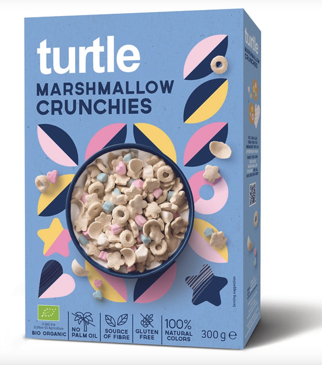 TURTLE Marshmallow Crunchies Bio Gluten Free 300g