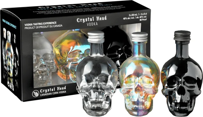 Crystal Head Experience Tasting Pack 3 x 0,05l 40% 0,15l