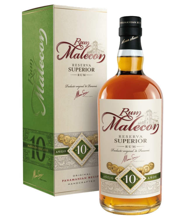 Malecon 10 Y.O., GIFT 40% 0,7l