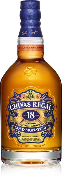 Chivas Regal 18y 40% 0,7 l (čistá fľaša)