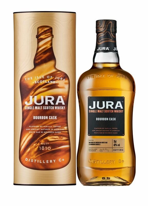 Jura Bourbon Cask, GIFT 40% 0,7l