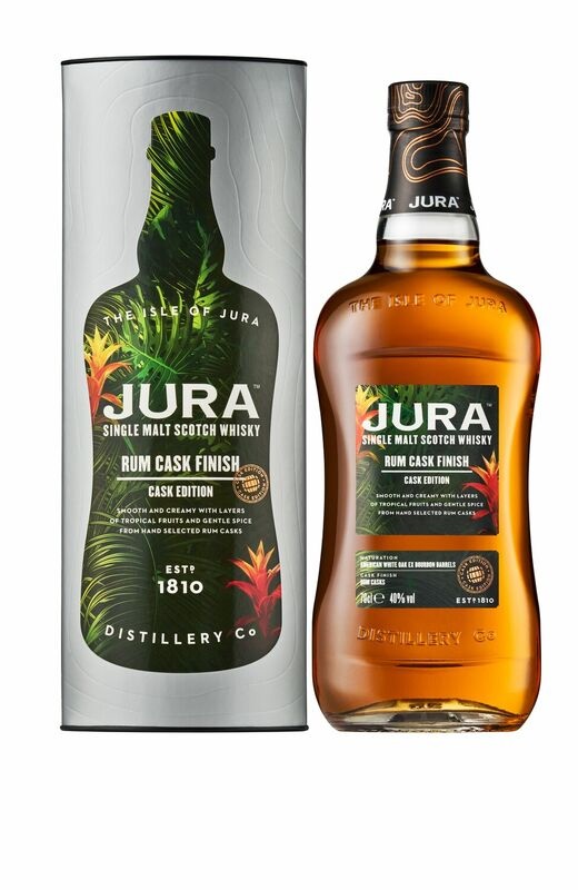 Jura Rum Cask Finish, GIFT 40% 0,7l