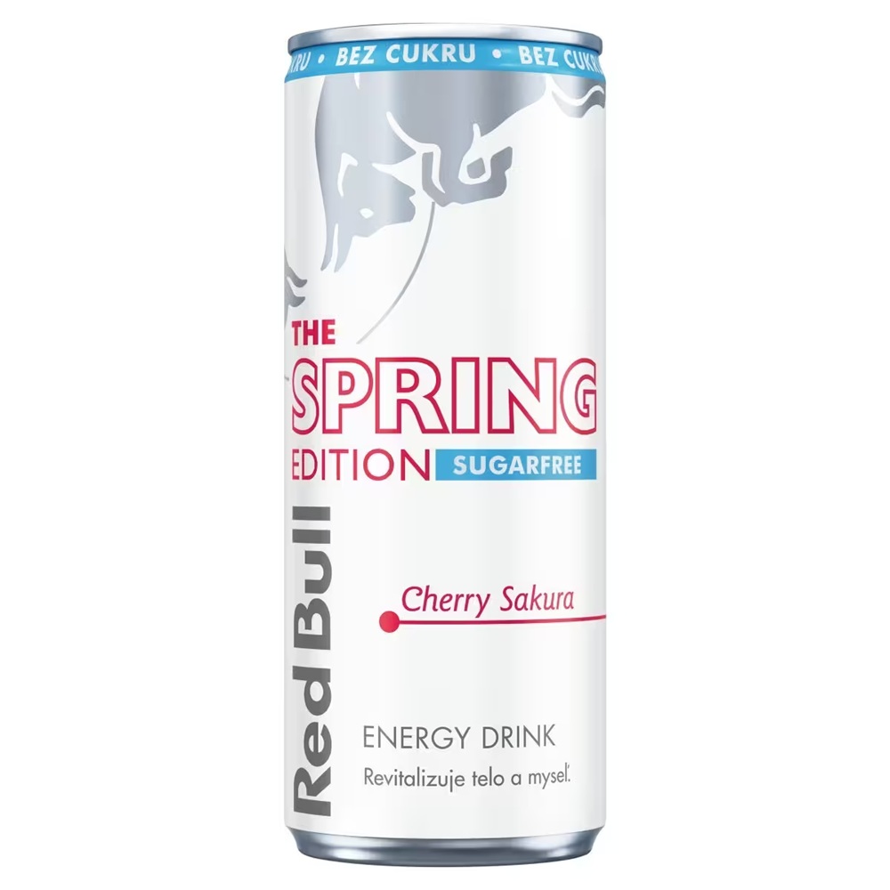 Red Bull Spring edition energetický nápoj 12x250 ml