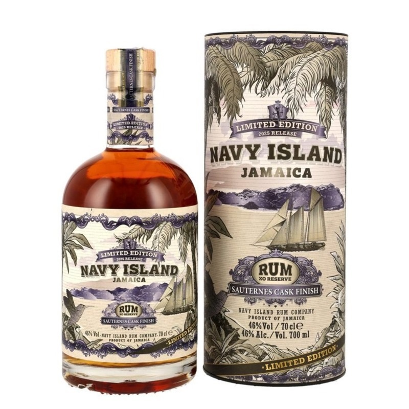 Navy Island Sauternes Cask Finish, GIFT 46% 0,7l