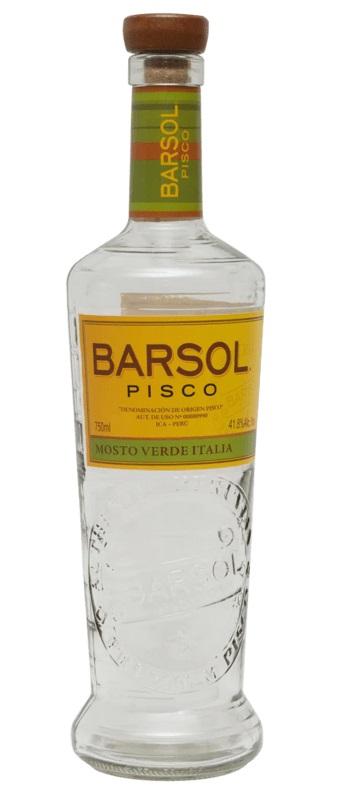 Barsol Pisco Mosto Verde Italia 41,8% 0,7l