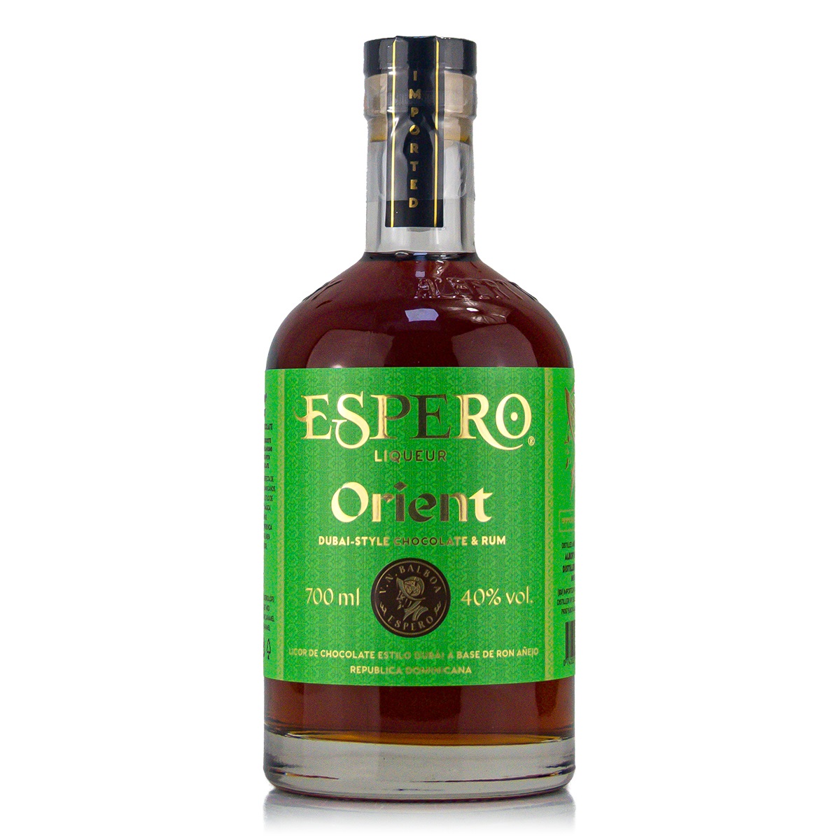 Ron Espero Espero Orient – Dubai-Style Chocolate & Rum 40% 0,7l