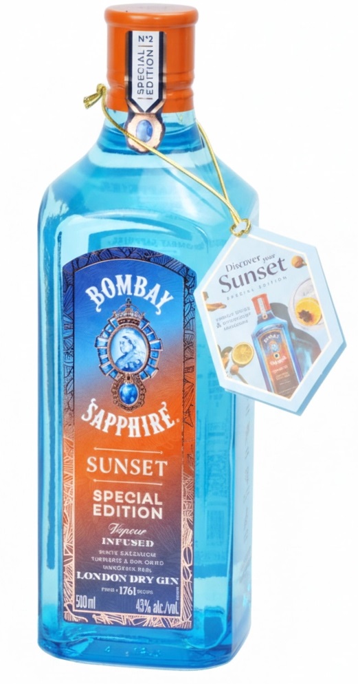 E-shop Bombay Sapphire Sunset 43% 0,5l
