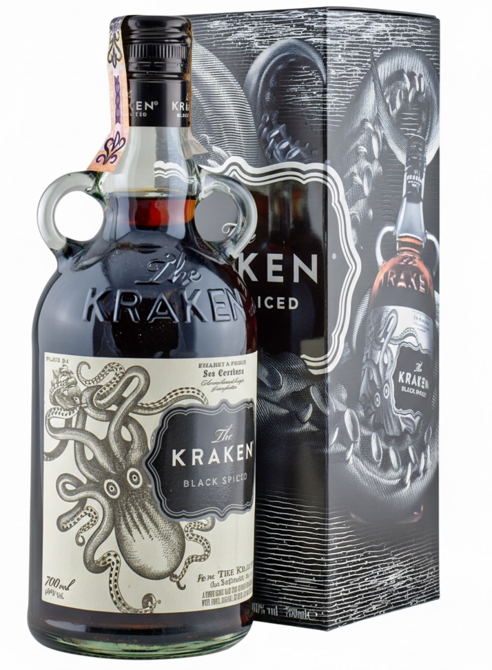The Kraken Black Spiced 40% 0,7l
