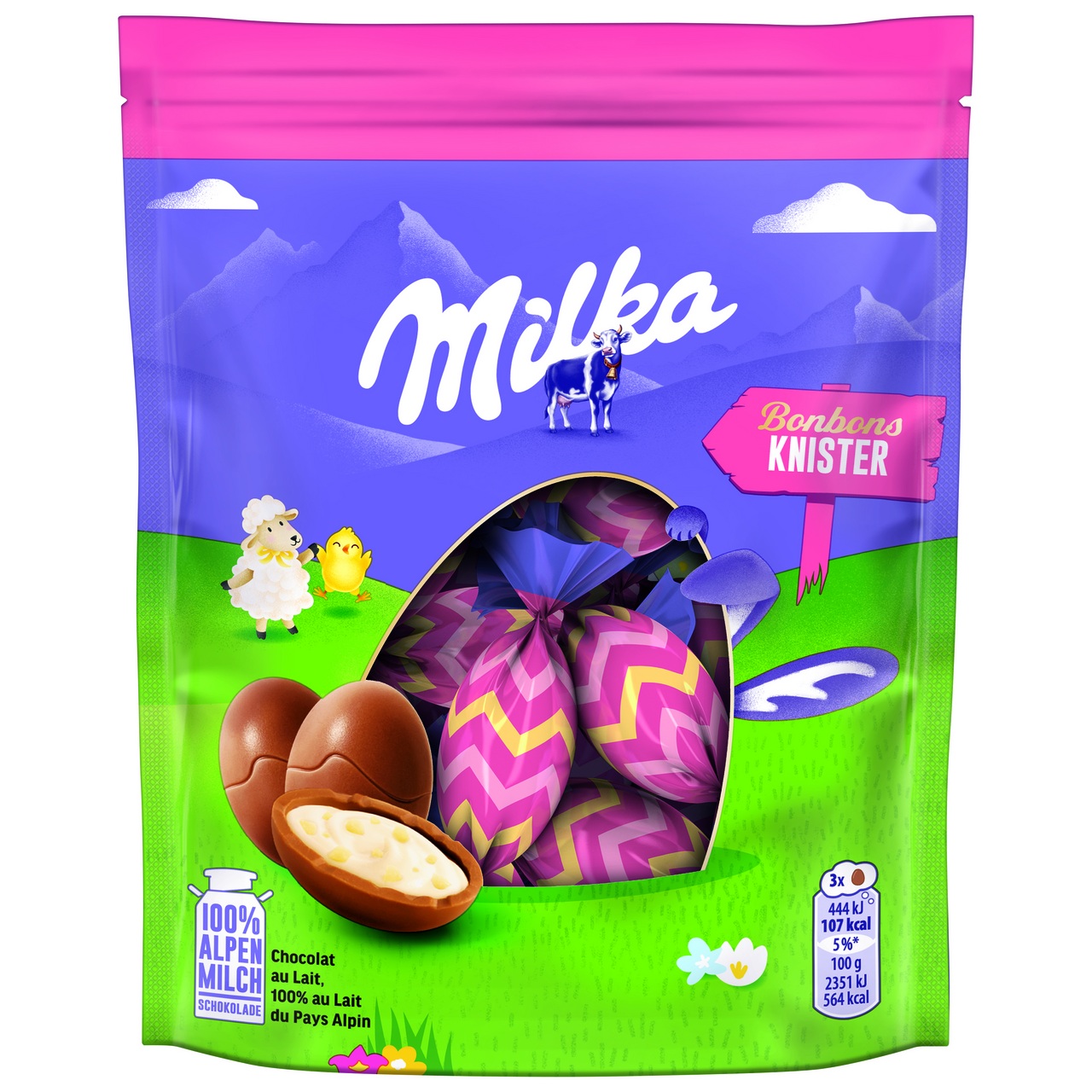 Milka Vajíčka s náplňou 86 g
