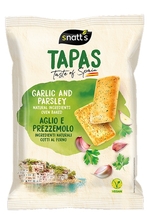 Snatt’s TAPAS chlebíčky - cesnak, petržlen 120g