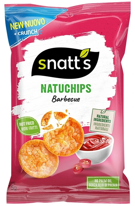 Snatt’s NATUCHIPS - barbecue 75g