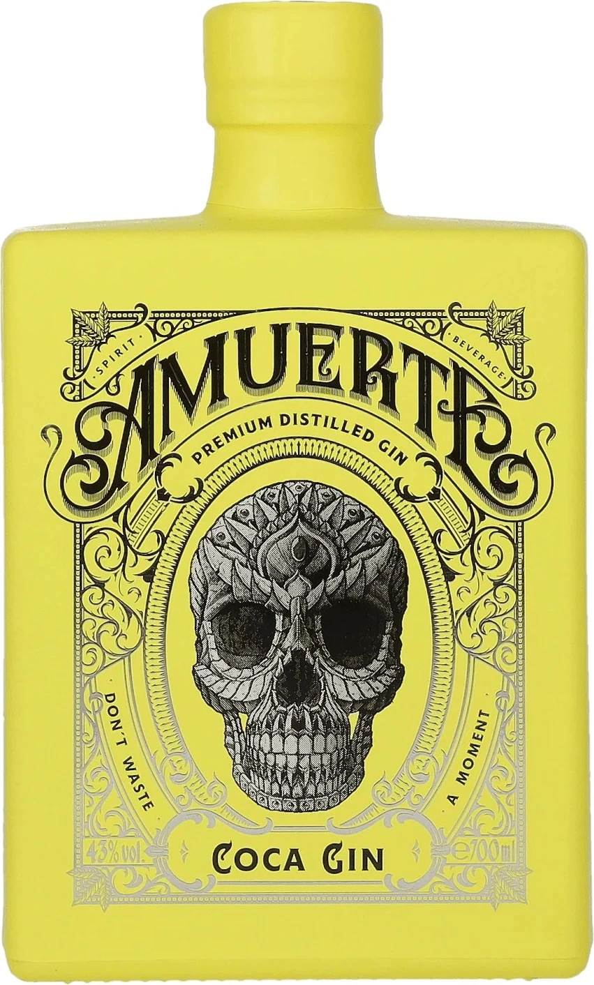 Amuerte Coca Leaf Gin Yellow Edition 43% 0,7l