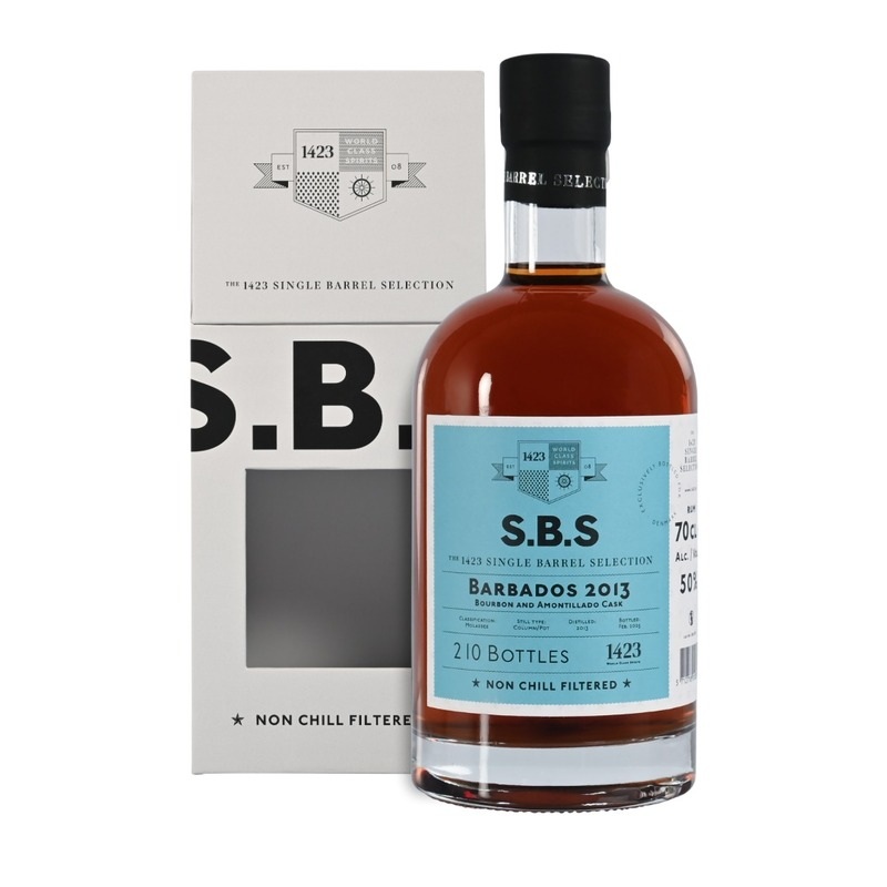 E-shop Single Barrel Selection S.B.S. Barbados 2013, GIFT 50% 0,7l