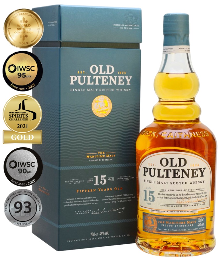 E-shop Old Pulteney 15YO 46% 0,7l