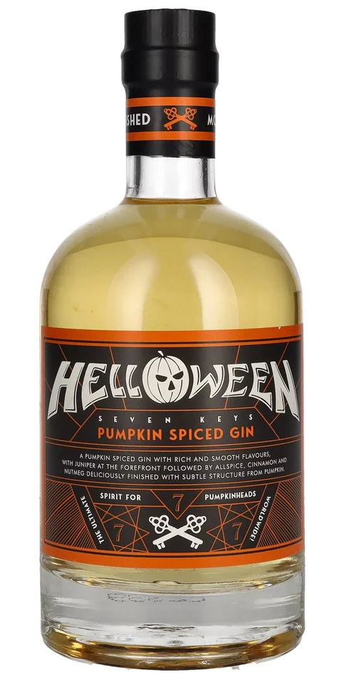 E-shop Helloween Seven Keys Pumpkin Spiced Gin 40% 0,7l