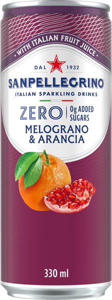 E-shop San Pellegrino Granátové jablko-pomaranč ZERO 6x330ml