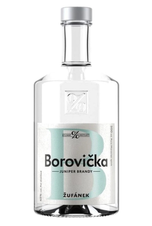 E-shop Žufánek Borovička 45% 0,5l