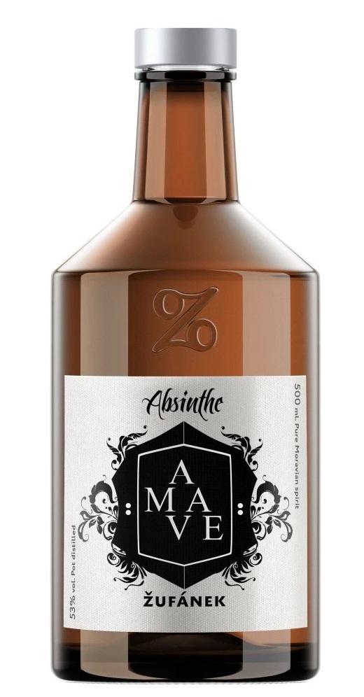 E-shop Žufánek Absinthe Amave 53% 0,5l