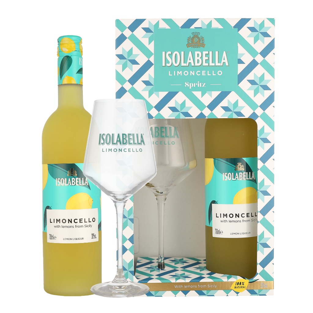 E-shop Isolabella Limoncelo + 1 Pohár 30% 0,7l