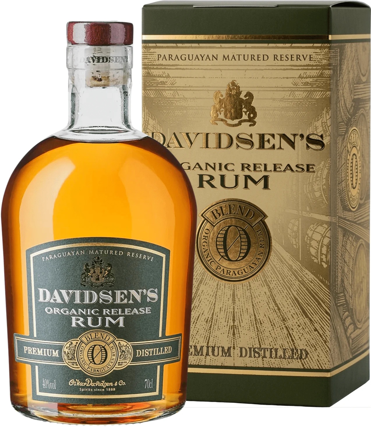 E-shop Davidsen's Organic Release 40% 0,7l