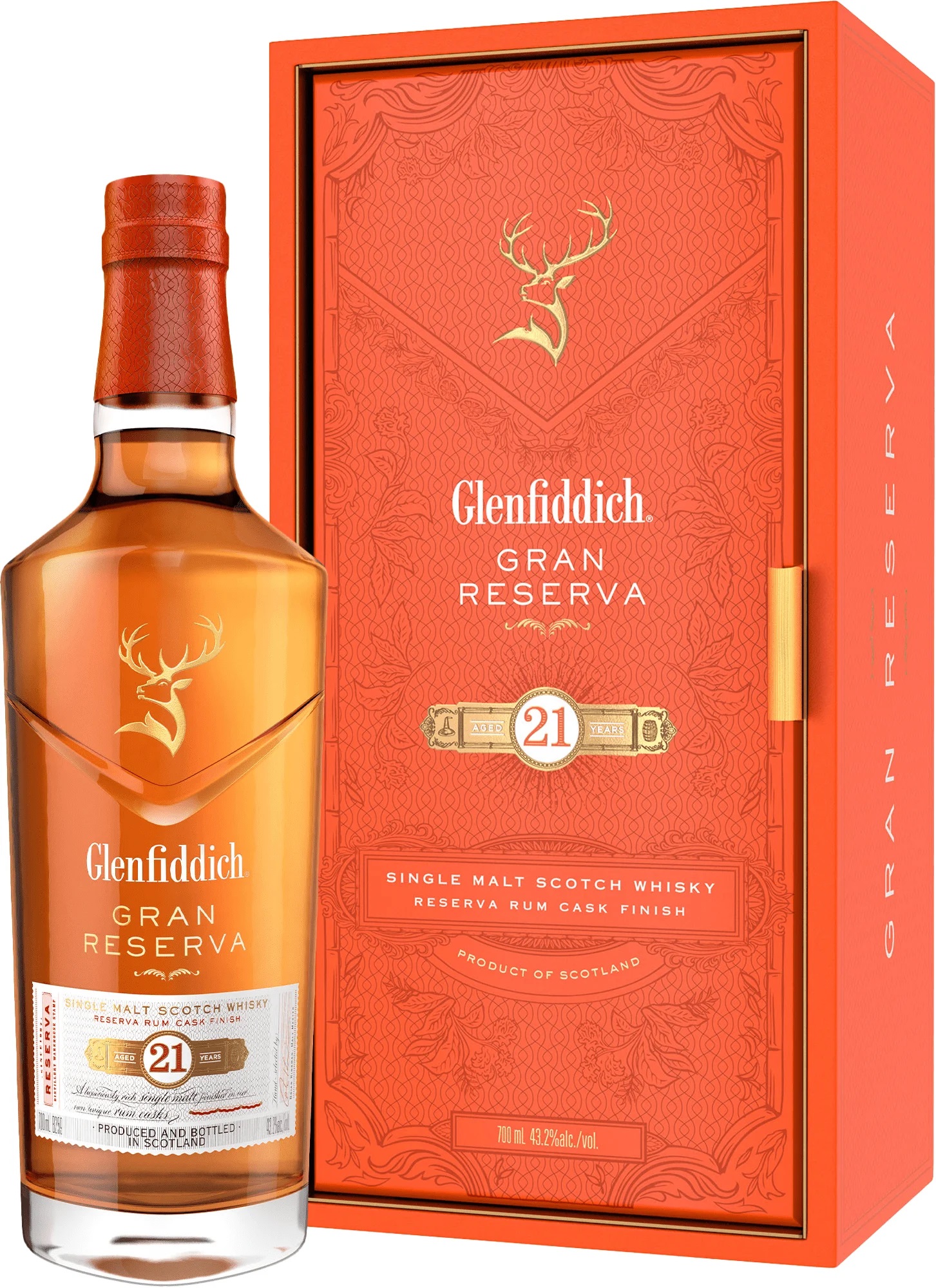 E-shop Glenfiddich 21 ročná Gran Reserva 43,2% 0,7l