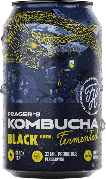 E-shop PRAGER'S Kombucha Black Edition 6x330ml