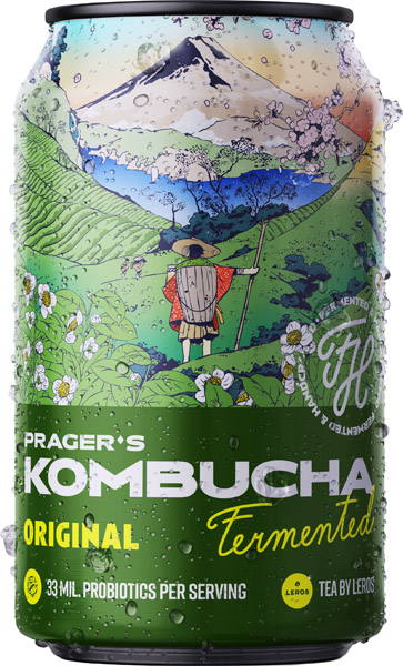 E-shop PRAGER'S Kombucha Original 6x330ml