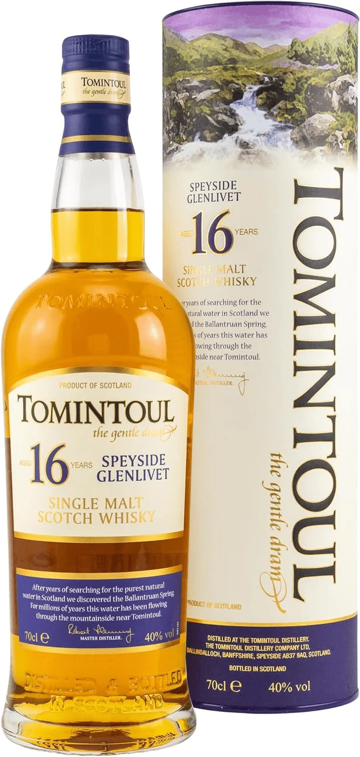 E-shop Tomintoul 16 ročná 40% 0,7l