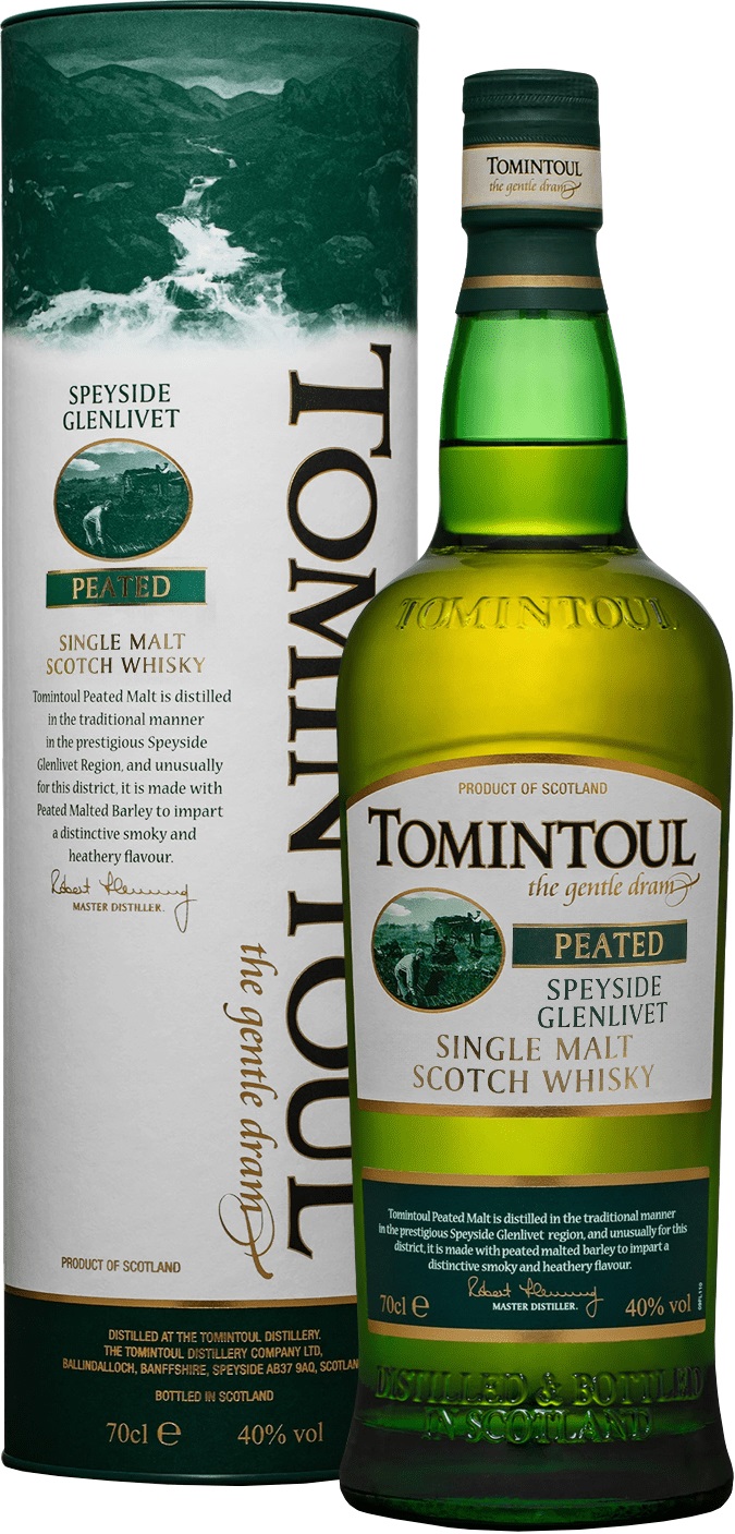 E-shop Tomintoul Peated Single Malt 40% 0,7l