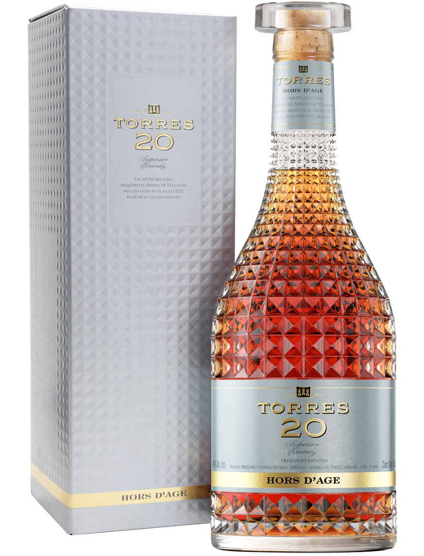 Torres 20 Hors d'Age Superior Brandy 40% 0,7 l (kartón)