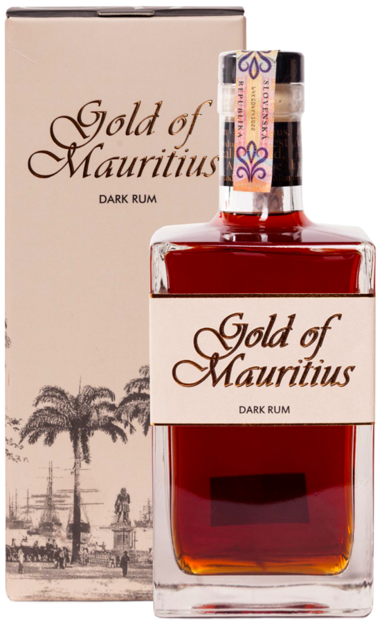 Gold of Mauritius Dark 40% 0,7 l (kartón)