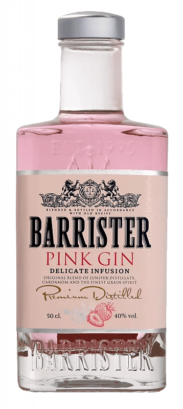 Barrister Pink Gin, 40 %, 0.5l