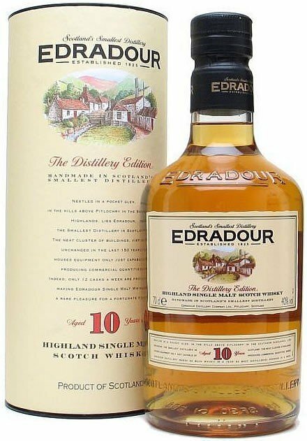Edradour 10y 40% 0,7 l (tuba)