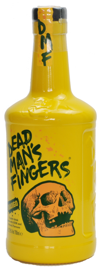 Dead Man's Fingers Mango Rum 37,5% 0,7 l (čistá fľaša)