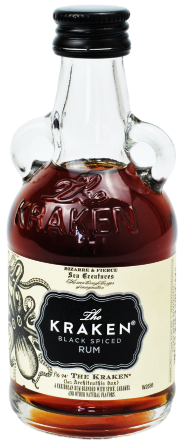 Kraken Black Spiced 40% 0,05 l (čistá fľaša)
