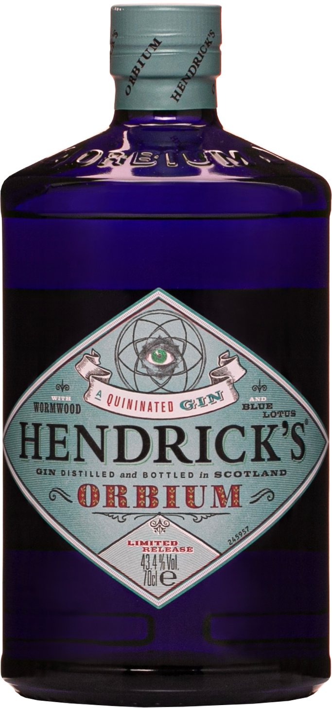 Hendrick's Gin Orbium 43,4% 0,7 l (čistá fľaša)