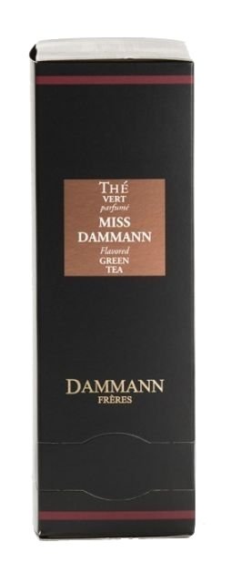 Dammann Fréres Miss Dammann - zelený čaj, ochutený, 24 x 2 g.