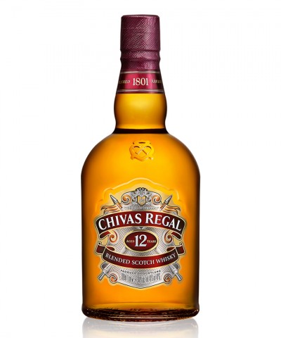 Chivas Regal 12y 40% 1 l (čistá fľaša)