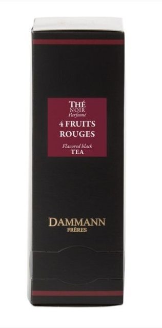 Dammann Fréres Sachets 4red Fruits, 24 x 2 gr.,