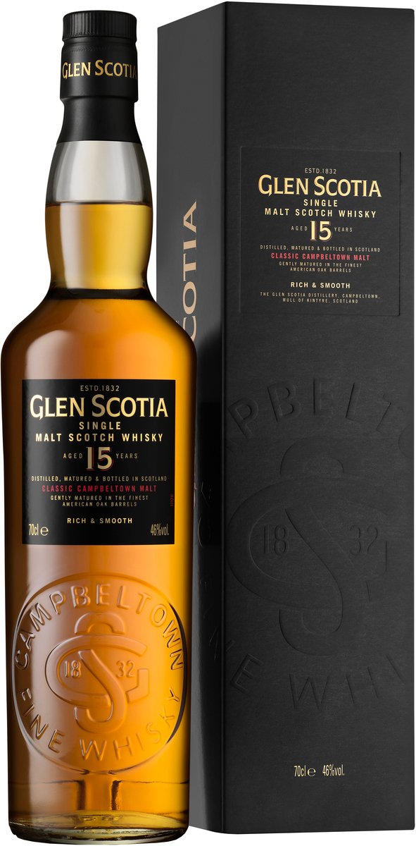 Glen Scotia 15y 46% 0,7 l (kazeta)