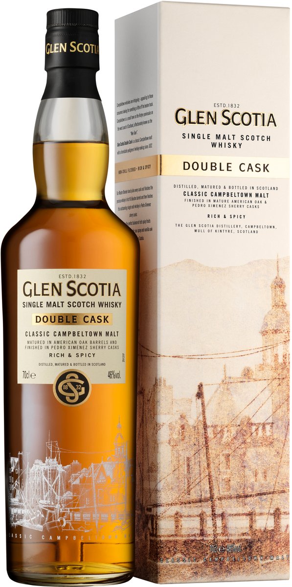 Glen Scotia Double Cask 46% 0,7 l (kazeta)