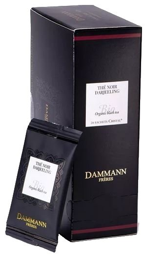 Dammann Fréres Sachets Darjeeling Bio, 24 x 2 gr.