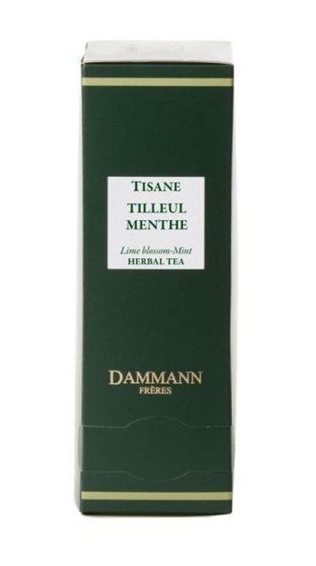 Dammann Fréres Sachets Tilleul Menthe, lipa - mäta 24 x 2 gr.